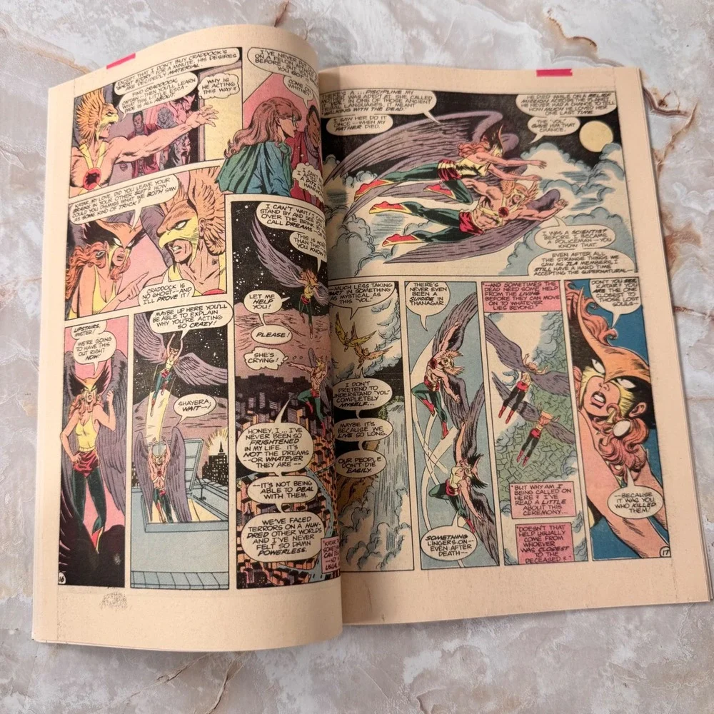 DC Special Hawkman No. 1 Comic Book 1986 Yellow Copper Age Vintage Rare